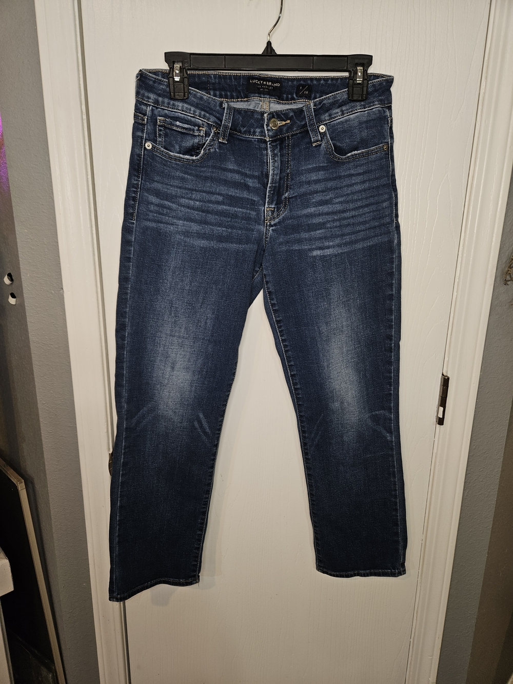 Lucky Brand Women's Medium Wash Ankle Crop Jeans